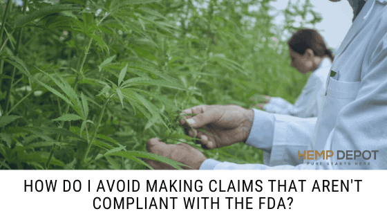 how to avoid claims not compliant with fda
