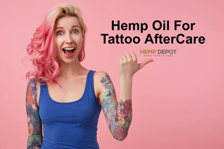 Hemp Oil For Tattoo AfterCare