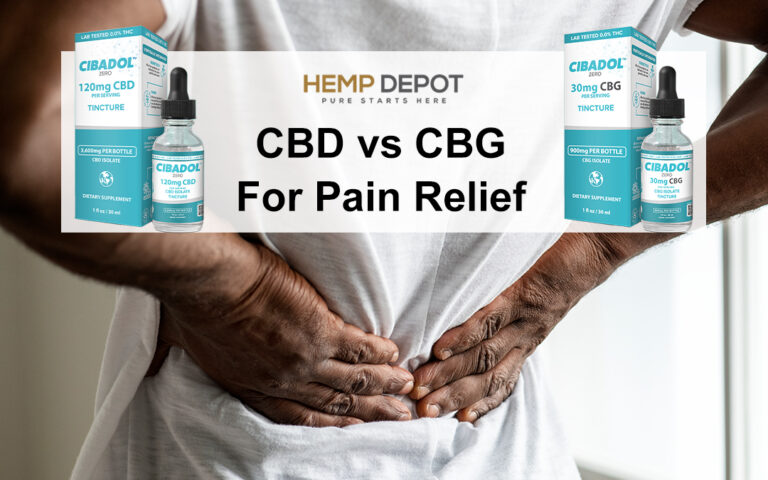 CBD vs CBG For Pain Relief