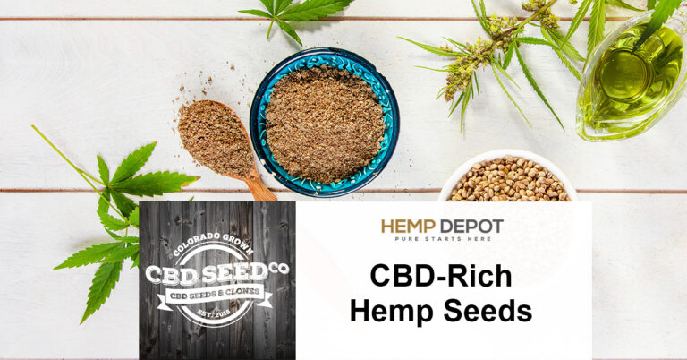 CBD-rich hemp seeds
